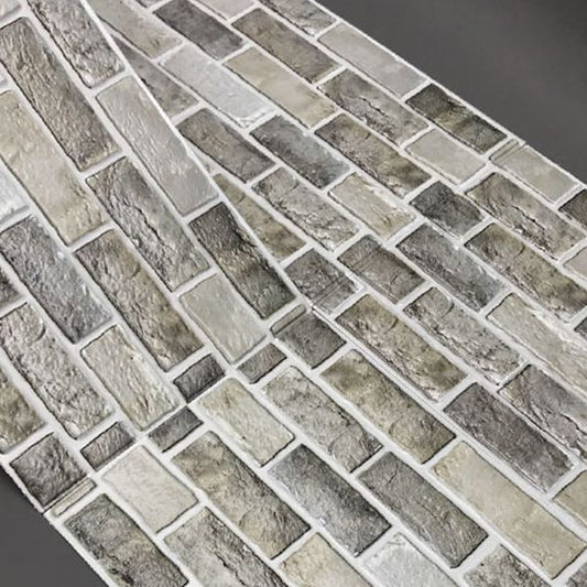 Retro Brick Wall Panel Industrial Style Home Living Room Bathroom Panel Wall (5-pack) Clearhalo 'Flooring 'Home Improvement' 'home_improvement' 'home_improvement_wall_paneling' 'Wall Paneling' 'wall_paneling' 'Walls & Ceilings' Walls and Ceiling' 1200x1200_db7bd399-5264-479c-91bb-75ef67978ab4