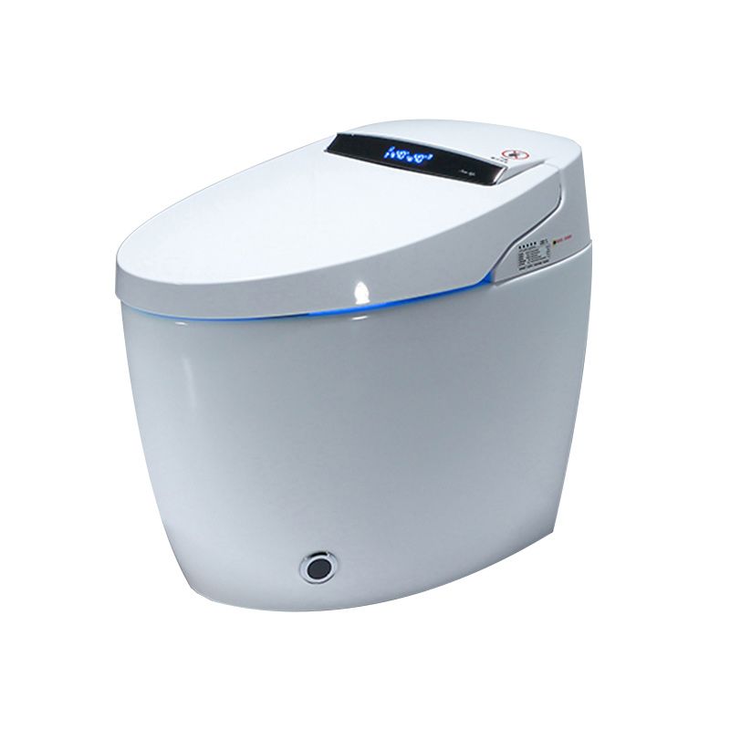 Plastic Bidets Elongated White Contemporary Foot Sensor Smart Toilet Clearhalo 'Bathroom Remodel & Bathroom Fixtures' 'Bidets' 'Home Improvement' 'home_improvement' 'home_improvement_bidets' 'Toilets & Bidets' 1200x1200_dbe1e2f9-32dd-4b8f-8b0e-d07d2b0a00cf