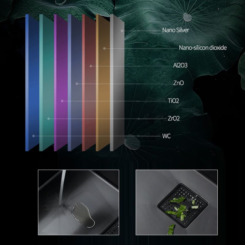 Contemporary Rectangle Kitchen Sink Stainless Steel Friction Resistant Kitchen Sink Clearhalo 'Home Improvement' 'home_improvement' 'home_improvement_kitchen_sinks' 'Kitchen Remodel & Kitchen Fixtures' 'Kitchen Sinks & Faucet Components' 'Kitchen Sinks' 'kitchen_sinks' 1200x1200_dc119d17-8322-4fb2-bc60-f8e3e1d2f4b9