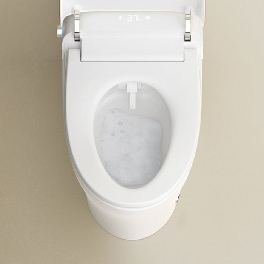 White Elongated Deodorizing Floor Standing Bidet Ceramic Remote Control Included Clearhalo 'Bathroom Remodel & Bathroom Fixtures' 'Bidets' 'Home Improvement' 'home_improvement' 'home_improvement_bidets' 'Toilets & Bidets' 1200x1200_dc1b29c9-abb4-4fd1-b54c-49d7bebf0a7c
