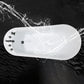 Acrylic Soaking Bathtub White Freestanding Bath for Bathroom Clearhalo 'Bathroom Remodel & Bathroom Fixtures' 'Bathtubs' 'Home Improvement' 'home_improvement' 'home_improvement_bathtubs' 'Showers & Bathtubs' 1200x1200_dc4789bb-560b-4121-86f5-364dc64cdf34