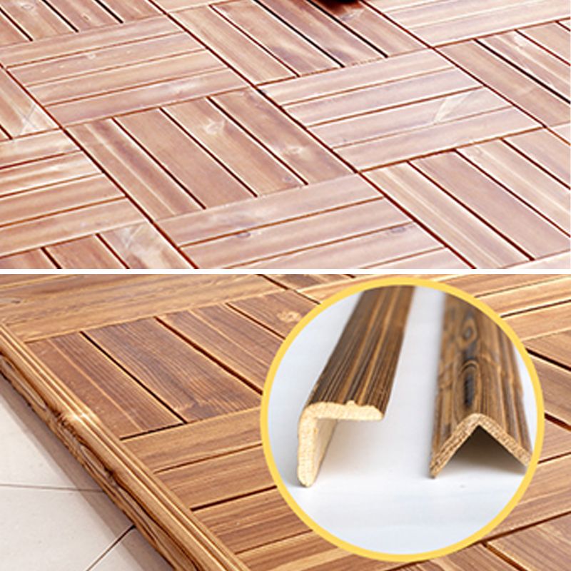 Traditional Waterproof Wood Flooring Wood Floor Planks with Click-Locking Clearhalo 'Flooring 'Hardwood Flooring' 'hardwood_flooring' 'Home Improvement' 'home_improvement' 'home_improvement_hardwood_flooring' Walls and Ceiling' 1200x1200_dc58f4af-f5ea-469c-9f54-84c8e54c4bba