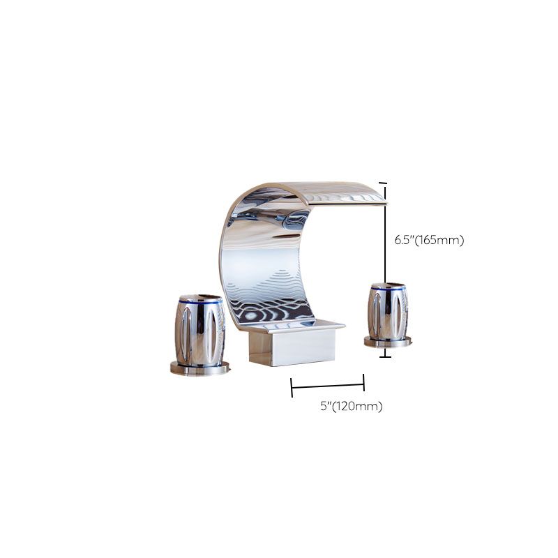 Traditional Roman Tub Faucet Set Copper Fixed Deck-Mount with Handles Clearhalo 'Bathroom Remodel & Bathroom Fixtures' 'Bathtub Faucets' 'bathtub_faucets' 'Home Improvement' 'home_improvement' 'home_improvement_bathtub_faucets' 1200x1200_dc634893-c6b2-4f06-8790-67b938a46cb1