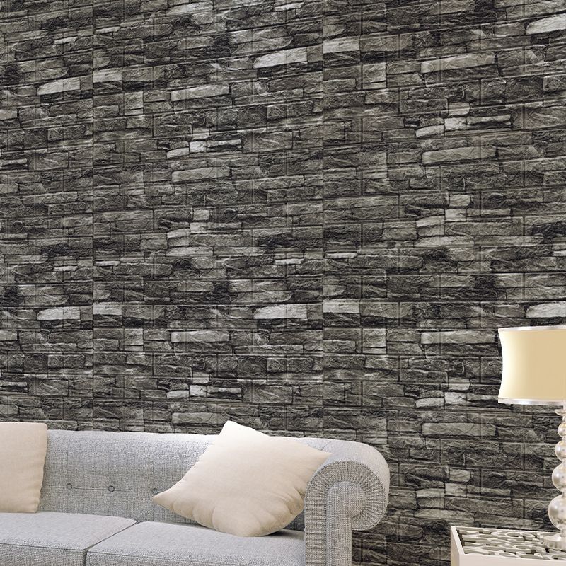 Industrial Wall Plank 3D Brick Bathroom Living Room Wall Panels Set of 10 Clearhalo 'Flooring 'Home Improvement' 'home_improvement' 'home_improvement_wall_paneling' 'Wall Paneling' 'wall_paneling' 'Walls & Ceilings' Walls and Ceiling' 1200x1200_dc69508a-8459-4273-943e-becee515c0e0