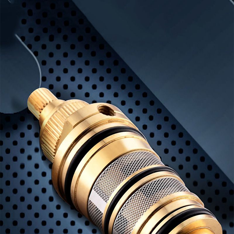 Contemporary Shower System Dual Shower Head Slide Bar Thermostatic Wall Mounted Shower Set Clearhalo 'Bathroom Remodel & Bathroom Fixtures' 'Home Improvement' 'home_improvement' 'home_improvement_shower_faucets' 'Shower Faucets & Systems' 'shower_faucets' 'Showers & Bathtubs Plumbing' 'Showers & Bathtubs' 1200x1200_dc71b504-d2b3-452d-992e-1c2ae96e5ad3