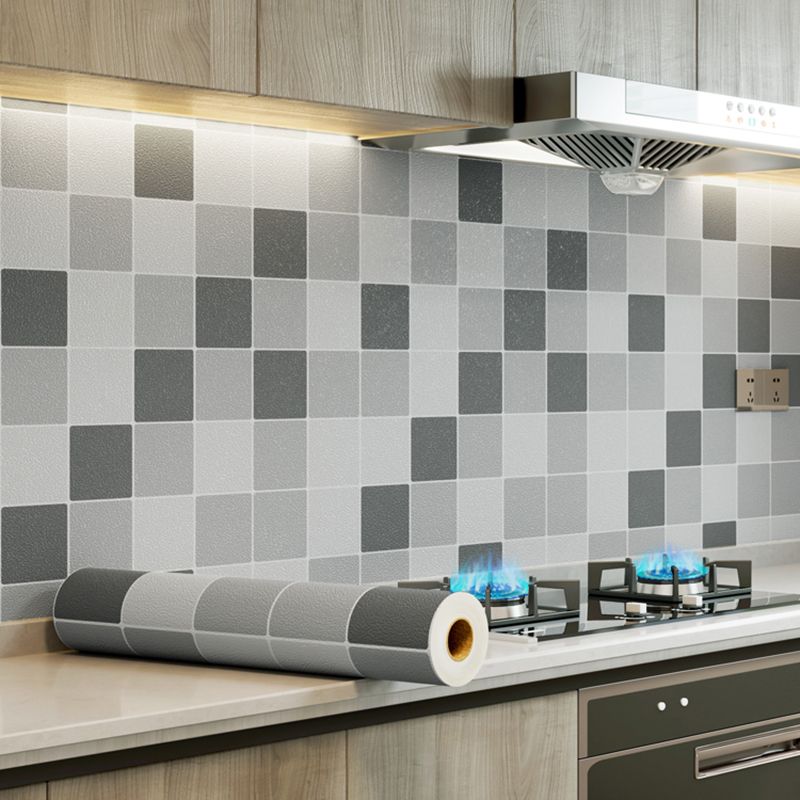 Modern Kitchen Backsplash Tile Waterproof Peel and Stick Mosaic Tile Clearhalo 'Flooring 'Home Improvement' 'home_improvement' 'home_improvement_peel_stick_blacksplash' 'Peel & Stick Backsplash Tile' 'peel_stick_blacksplash' 'Walls & Ceilings' Walls and Ceiling' 1200x1200_dc78aecd-f61b-48b3-b01b-881f2788b227