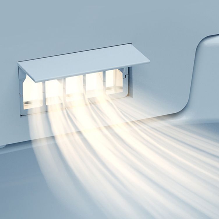 Ceramic Contemporary Foot Sensor Elongated Temperature Control Floor Standing Bidet Clearhalo 'Bathroom Remodel & Bathroom Fixtures' 'Bidets' 'Home Improvement' 'home_improvement' 'home_improvement_bidets' 'Toilets & Bidets' 1200x1200_dca2d3bf-1c76-4234-9331-237805d75558