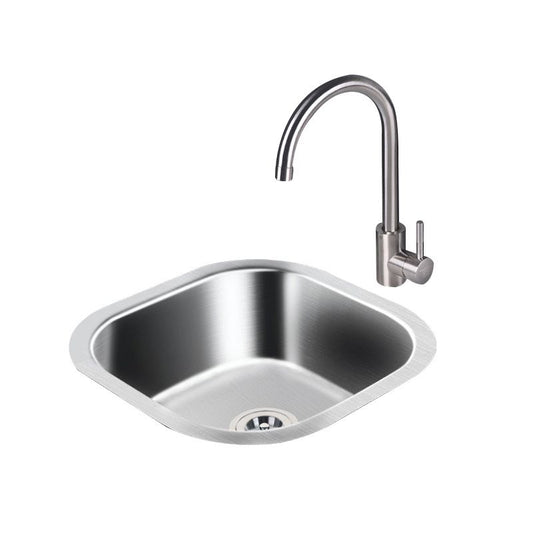 Modern Style Kitchen Sink Stainless Steel Kitchen Sink with Oval Shape Clearhalo 'Home Improvement' 'home_improvement' 'home_improvement_kitchen_sinks' 'Kitchen Remodel & Kitchen Fixtures' 'Kitchen Sinks & Faucet Components' 'Kitchen Sinks' 'kitchen_sinks' 1200x1200_dcb0db9e-296a-473d-82d4-d03e2356c071
