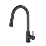 Pull Down Sprayer Kitchen Faucet 1-Handle Touch Bar Faucet with Supply Lines Clearhalo 'Home Improvement' 'home_improvement' 'home_improvement_kitchen_faucets' 'Kitchen Faucets' 'Kitchen Remodel & Kitchen Fixtures' 'Kitchen Sinks & Faucet Components' 'kitchen_faucets' 1200x1200_dcdb9e63-99dd-484a-8011-bdced92d97d6