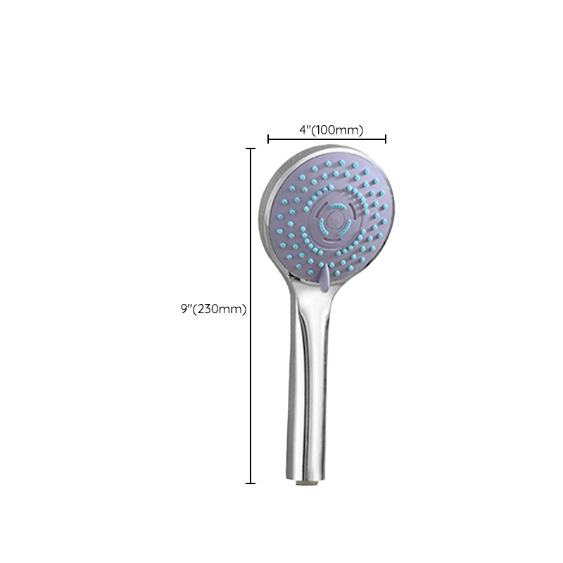 5-Spray Patterns Shower Head Combo Contemporary Adjustable Showerhead Clearhalo 'Bathroom Remodel & Bathroom Fixtures' 'Home Improvement' 'home_improvement' 'home_improvement_shower_heads' 'Shower Heads' 'shower_heads' 'Showers & Bathtubs Plumbing' 'Showers & Bathtubs' 1200x1200_dce64301-8cce-47d8-a8dc-0d5ee51b3d18