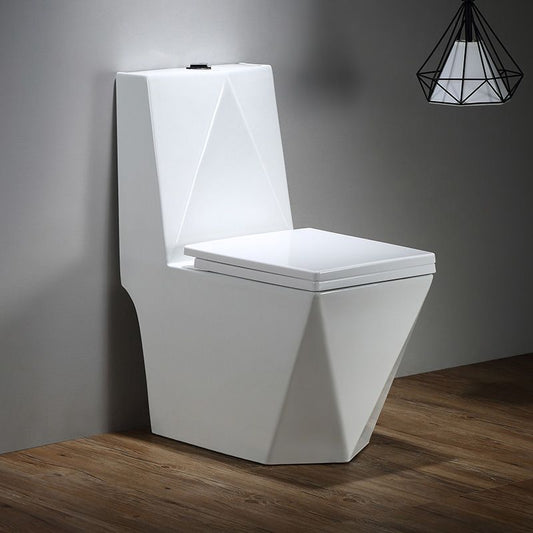 Skirted Traditional Toilet Floor Mount One-Piece Toilet with Slow Close Seat Clearhalo 'Bathroom Remodel & Bathroom Fixtures' 'Home Improvement' 'home_improvement' 'home_improvement_toilets' 'Toilets & Bidets' 'Toilets' 1200x1200_dd10bb91-5f90-4668-8663-7e40bf7077d1