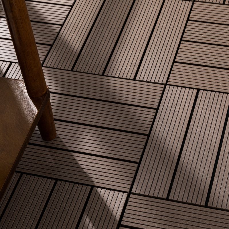 Wooden Deck Plank Outdoor Slip Resistant Embossed Floor Board Clearhalo 'Home Improvement' 'home_improvement' 'home_improvement_outdoor_deck_tiles_planks' 'Outdoor Deck Tiles & Planks' 'Outdoor Flooring & Tile' 'Outdoor Remodel' 'outdoor_deck_tiles_planks' 1200x1200_dd1eb192-08f0-42c8-bbc5-4bce2b54cb6f
