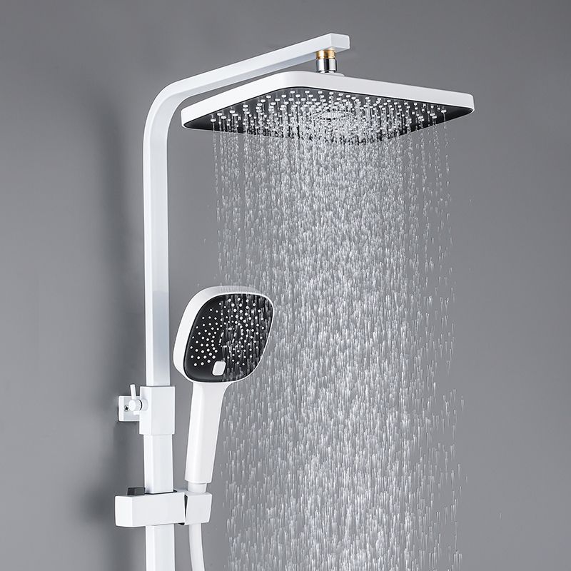 Modern Pressure Balanced Diverter Valve Shower Faucet Adjustable Shower System Clearhalo 'Bathroom Remodel & Bathroom Fixtures' 'Home Improvement' 'home_improvement' 'home_improvement_shower_faucets' 'Shower Faucets & Systems' 'shower_faucets' 'Showers & Bathtubs Plumbing' 'Showers & Bathtubs' 1200x1200_dd69819e-3ee1-41de-9a63-5f89d89e6bd4