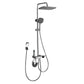 Contemporary Shower System Dual Shower Head Slide Bar Thermostatic Wall Mounted Shower Set Clearhalo 'Bathroom Remodel & Bathroom Fixtures' 'Home Improvement' 'home_improvement' 'home_improvement_shower_faucets' 'Shower Faucets & Systems' 'shower_faucets' 'Showers & Bathtubs Plumbing' 'Showers & Bathtubs' 1200x1200_dd6b95ea-831f-49a2-9eb4-605d848d8858