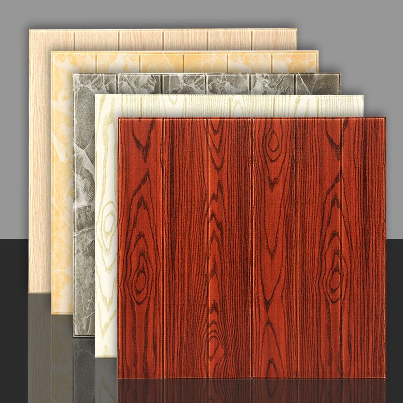Smooth Backsplash Panels Waterproof Peel and Stick Wall Paneling Clearhalo 'Flooring 'Home Improvement' 'home_improvement' 'home_improvement_wall_paneling' 'Wall Paneling' 'wall_paneling' 'Walls & Ceilings' Walls and Ceiling' 1200x1200_dd6f4c95-6b64-4023-993c-b28eea5e436d