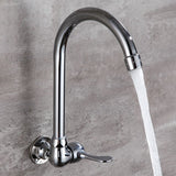Modern Bar Faucet Brass Knob Handle Wall Mounted Pot Filler Faucet Clearhalo 'Home Improvement' 'home_improvement' 'home_improvement_kitchen_faucets' 'Kitchen Faucets' 'Kitchen Remodel & Kitchen Fixtures' 'Kitchen Sinks & Faucet Components' 'kitchen_faucets' 1200x1200_dda0730c-1d56-49ff-901c-571a45b51d0d