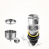 Single Bowl Kitchen Sink Stainless Steel Rectangle Sink with Drain Assembly Clearhalo 'Home Improvement' 'home_improvement' 'home_improvement_kitchen_sinks' 'Kitchen Remodel & Kitchen Fixtures' 'Kitchen Sinks & Faucet Components' 'Kitchen Sinks' 'kitchen_sinks' 1200x1200_ddd3d684-5d50-4aeb-9d15-debb8fc2c046