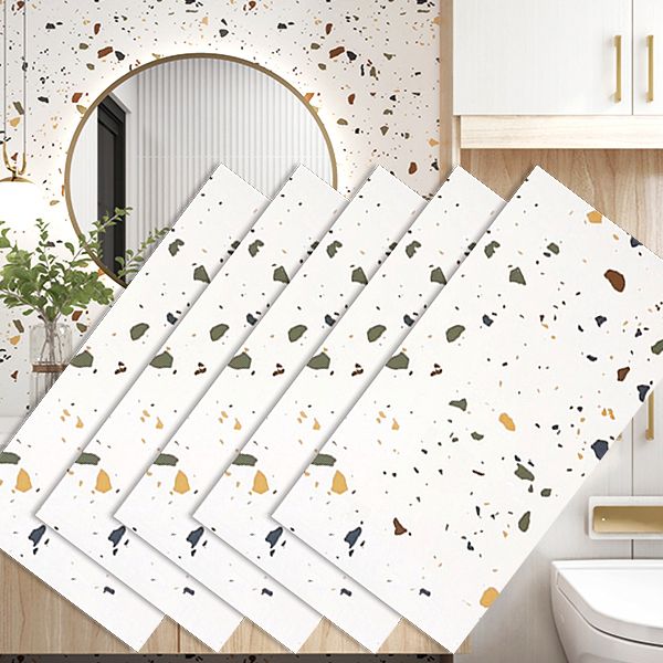 Polygon Peel and Stick Backsplash Tile PVC Smooth Peel and Stick Tile for Kitchen Clearhalo 'Flooring 'Home Improvement' 'home_improvement' 'home_improvement_peel_stick_blacksplash' 'Peel & Stick Backsplash Tile' 'peel_stick_blacksplash' 'Walls & Ceilings' Walls and Ceiling' 1200x1200_ddd40566-2bb0-4538-b2c7-32c9e206832c