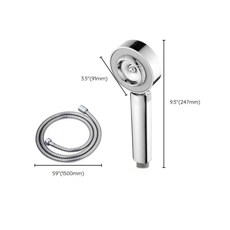 Modern Handheld Shower Head Plastic Wall-mounted Shower Head Clearhalo 'Bathroom Remodel & Bathroom Fixtures' 'Home Improvement' 'home_improvement' 'home_improvement_shower_heads' 'Shower Heads' 'shower_heads' 'Showers & Bathtubs Plumbing' 'Showers & Bathtubs' 1200x1200_dde0ee44-2bfc-459c-8046-f4d3579d029b