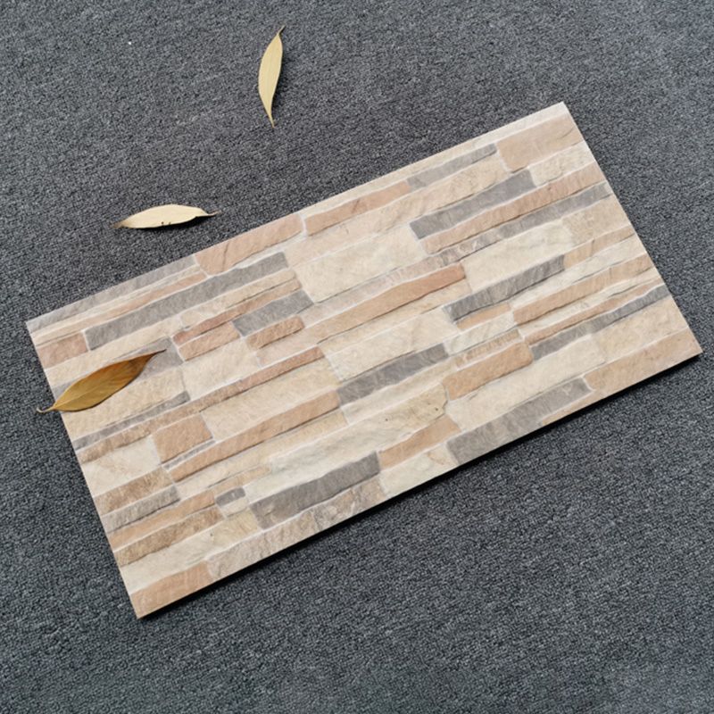 Outdoor Wall Floor Tile Ceramic Straight Edge Stacked Stone Brick Look Floor Tile Clearhalo 'Floor Tiles & Wall Tiles' 'floor_tiles_wall_tiles' 'Flooring 'Home Improvement' 'home_improvement' 'home_improvement_floor_tiles_wall_tiles' Walls and Ceiling' 1200x1200_ddff86f2-0783-4b69-b8b7-6e1d6e45a783