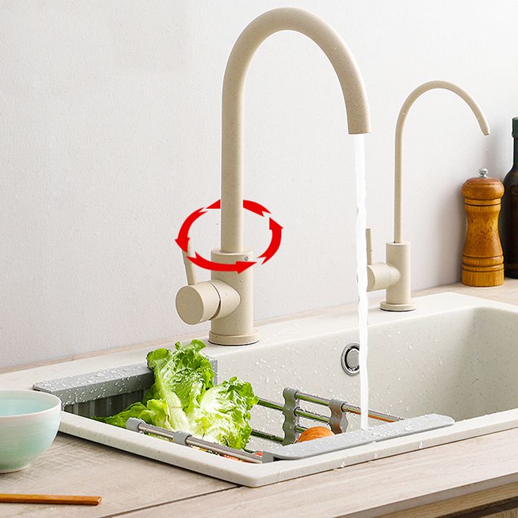Modern 1-Handle Bar Faucet with Supply Lines Kitchen Faucet in Black Clearhalo 'Home Improvement' 'home_improvement' 'home_improvement_kitchen_faucets' 'Kitchen Faucets' 'Kitchen Remodel & Kitchen Fixtures' 'Kitchen Sinks & Faucet Components' 'kitchen_faucets' 1200x1200_de290a33-75b1-4260-a763-277aeac865ab