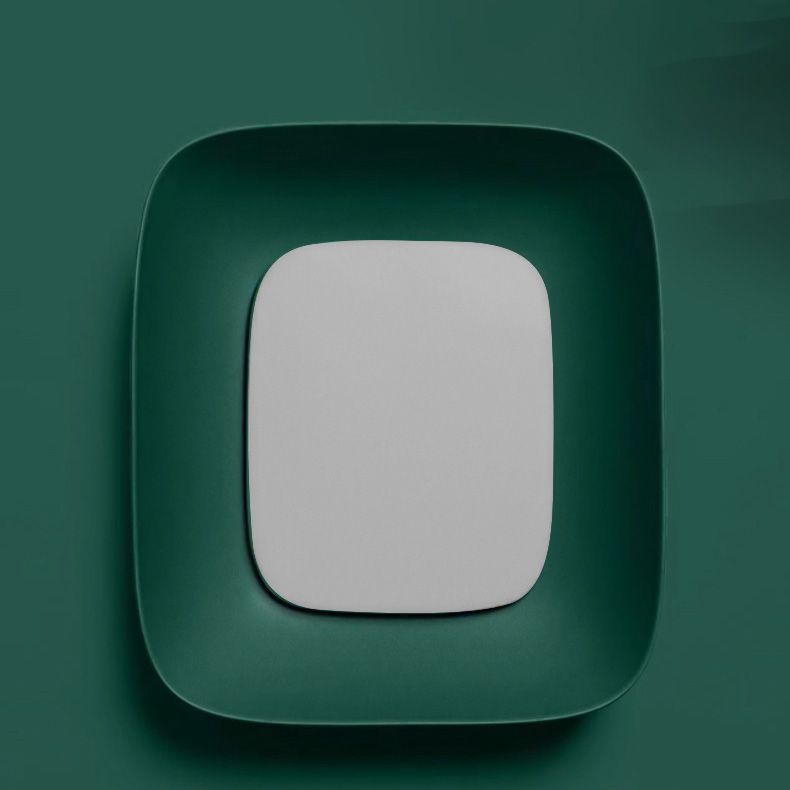 Modern Bathroom Sink Pop-Up Drain Porcelain Solid Color Sink (Faucet Not Included) Clearhalo 'Bathroom Remodel & Bathroom Fixtures' 'Bathroom Sinks & Faucet Components' 'Bathroom Sinks' 'bathroom_sink' 'Home Improvement' 'home_improvement' 'home_improvement_bathroom_sink' 1200x1200_de400c55-758a-43e5-88a1-024a1c82d599