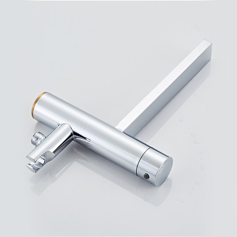 Traditional Style Freestanding Tub Filler Pure Color Floor Mount Freestanding Tub Filler Clearhalo 'Bathroom Remodel & Bathroom Fixtures' 'Bathtub Faucets' 'bathtub_faucets' 'Home Improvement' 'home_improvement' 'home_improvement_bathtub_faucets' 1200x1200_de5fa8cc-2ebf-4f1d-8f8a-3e6756871c32