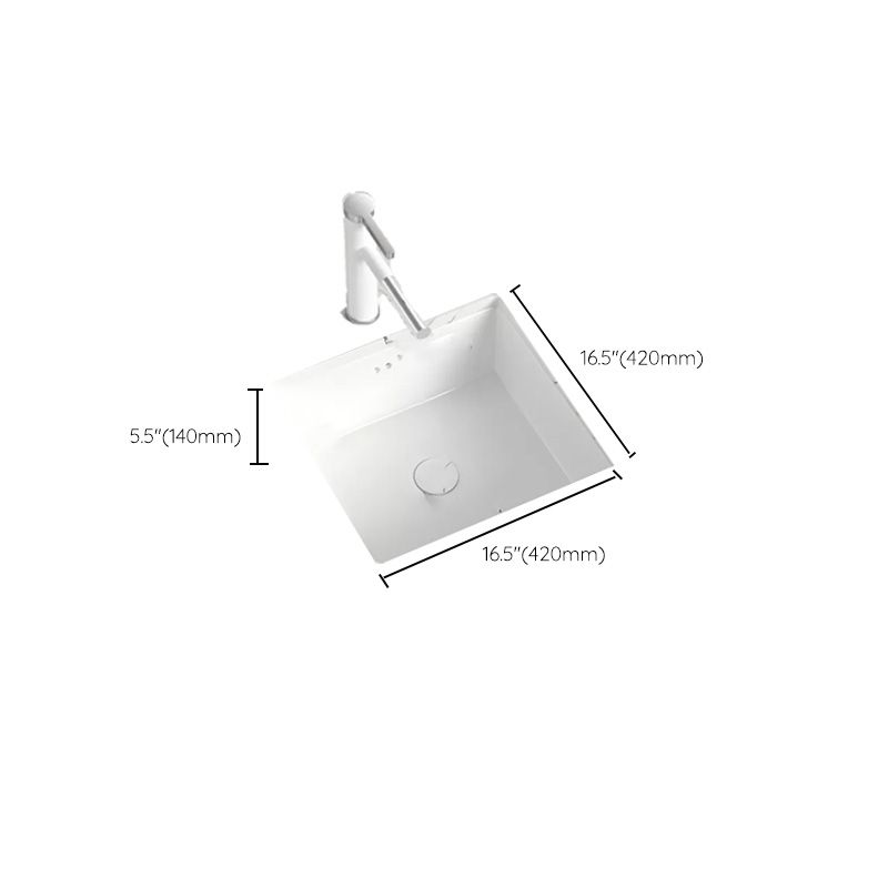 Modern Style Bathroom Sink Undermount Ceramic Bathroom Sink in White Clearhalo 'Bathroom Remodel & Bathroom Fixtures' 'Bathroom Sinks & Faucet Components' 'Bathroom Sinks' 'bathroom_sink' 'Home Improvement' 'home_improvement' 'home_improvement_bathroom_sink' 1200x1200_de6d61cb-31fe-4c2a-8edc-b93451a30859