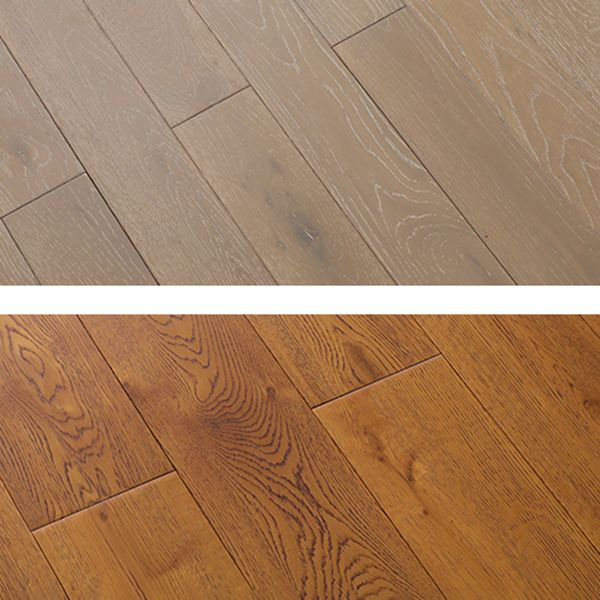 Modern Wood Tile Wire Brushed Water Resistant Click Lock Flooring Planks Clearhalo 'Flooring 'Hardwood Flooring' 'hardwood_flooring' 'Home Improvement' 'home_improvement' 'home_improvement_hardwood_flooring' Walls and Ceiling' 1200x1200_de6d89fe-cc43-448b-9f61-1fda067edab1