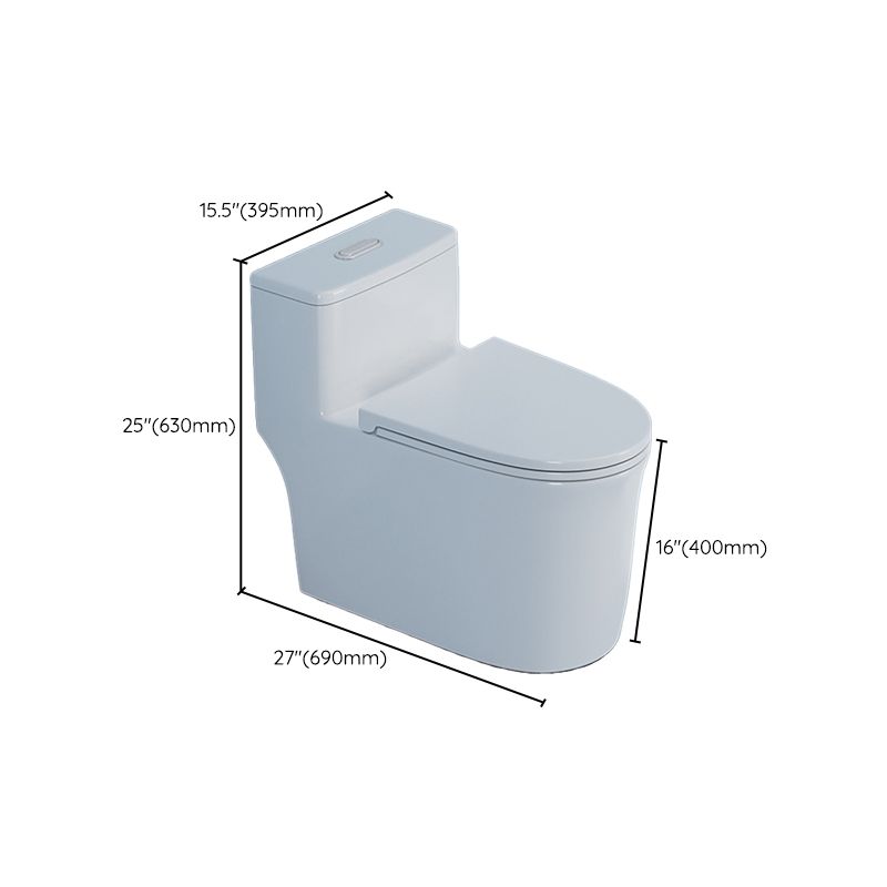 Contemporary Floor Mounted Toilet Bowl One-Piece Toilet for Washroom Clearhalo 'Bathroom Remodel & Bathroom Fixtures' 'Home Improvement' 'home_improvement' 'home_improvement_toilets' 'Toilets & Bidets' 'Toilets' 1200x1200_de8ccd77-f61a-4981-b38f-bb9b89f6dcd9