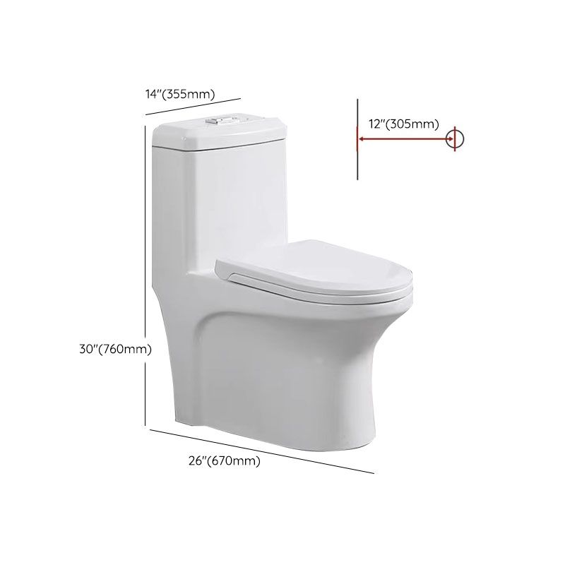 One Piece Toilet Modern Flush Toilet Floor Mounted Siphon Jet Urine Toilet Clearhalo 'Bathroom Remodel & Bathroom Fixtures' 'Home Improvement' 'home_improvement' 'home_improvement_toilets' 'Toilets & Bidets' 'Toilets' 1200x1200_de8e56a6-09c0-4133-803f-9e8f6b8a31d0