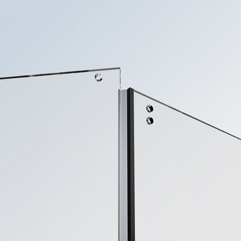 Neo-Angle Tempered Glass Shower Enclosure with Shower Door Corner Shower Enclosure Clearhalo 'Bathroom Remodel & Bathroom Fixtures' 'Home Improvement' 'home_improvement' 'home_improvement_shower_stalls_enclosures' 'Shower Stalls & Enclosures' 'shower_stalls_enclosures' 'Showers & Bathtubs' 1200x1200_de926c25-782a-4fb0-9115-d74f3855726c