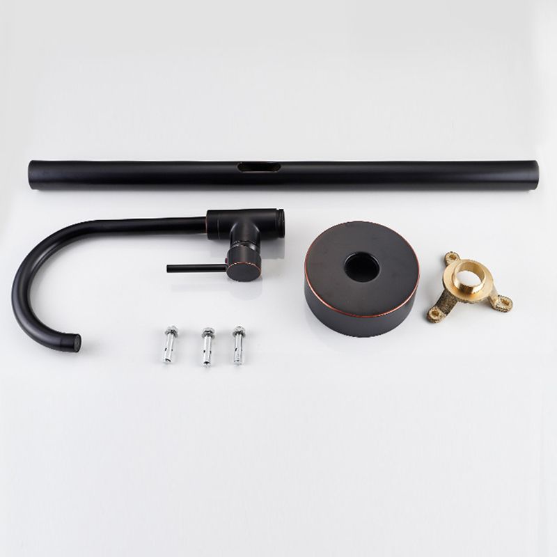 Modern Freestanding Bathtub Faucet One Handle Freestanding Tub Filler Trim Clearhalo 'Bathroom Remodel & Bathroom Fixtures' 'Bathtub Faucets' 'bathtub_faucets' 'Home Improvement' 'home_improvement' 'home_improvement_bathtub_faucets' 1200x1200_dea11c3b-864c-4dc9-91fb-4e4c50ac69c7