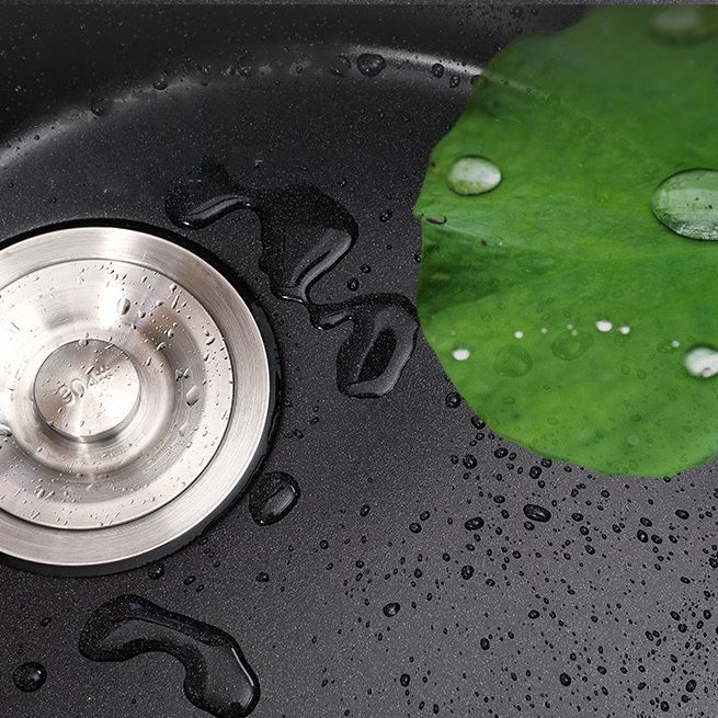 Quartz Kitchen Sink Modern Single Bowl Kitchen Sink with Round Shape Clearhalo 'Home Improvement' 'home_improvement' 'home_improvement_kitchen_sinks' 'Kitchen Remodel & Kitchen Fixtures' 'Kitchen Sinks & Faucet Components' 'Kitchen Sinks' 'kitchen_sinks' 1200x1200_deda89d0-a003-4c9c-8779-4c719adb843b