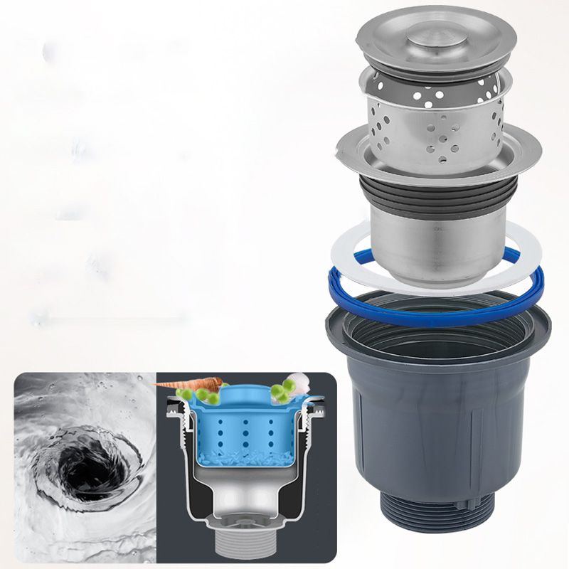 Black Undermount Kitchen Sink Single Bowl Quartz Sink with Drain Strainer Clearhalo 'Home Improvement' 'home_improvement' 'home_improvement_kitchen_sinks' 'Kitchen Remodel & Kitchen Fixtures' 'Kitchen Sinks & Faucet Components' 'Kitchen Sinks' 'kitchen_sinks' 1200x1200_dee4e1e5-d615-4e4b-9560-b354648a7230