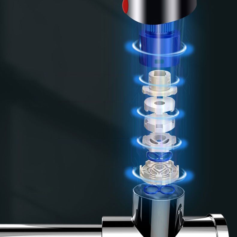 Single Handle Kitchen Sink Faucet High Arch Swivel Spout Standard Kitchen Faucets Clearhalo 'Home Improvement' 'home_improvement' 'home_improvement_kitchen_faucets' 'Kitchen Faucets' 'Kitchen Remodel & Kitchen Fixtures' 'Kitchen Sinks & Faucet Components' 'kitchen_faucets' 1200x1200_def11cf7-40e0-4fcb-8d34-a03380bbb300