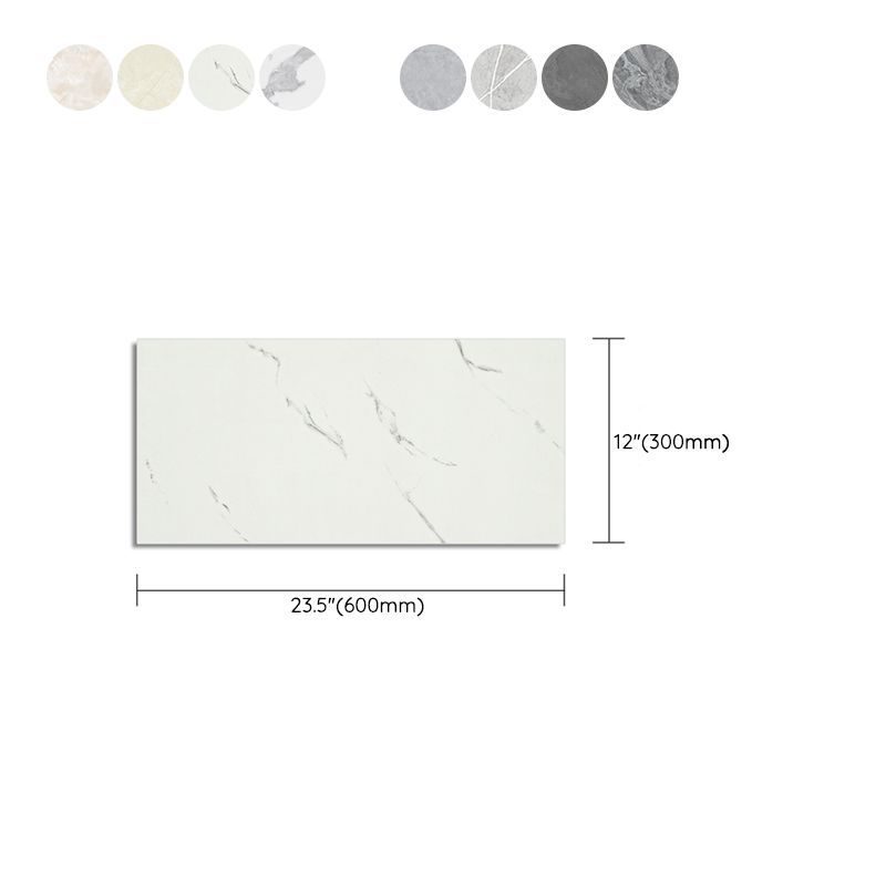 Plastic Peel & Stick Field Tile Rectangular Waterproof Single Tile Clearhalo 'Flooring 'Home Improvement' 'home_improvement' 'home_improvement_peel_stick_blacksplash' 'Peel & Stick Backsplash Tile' 'peel_stick_blacksplash' 'Walls & Ceilings' Walls and Ceiling' 1200x1200_df095f48-7a35-4cb4-859b-425e2bafae92