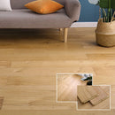 Wood Laminate Flooring Stain Resistant Laminate Plank Flooring Set of 7 ...