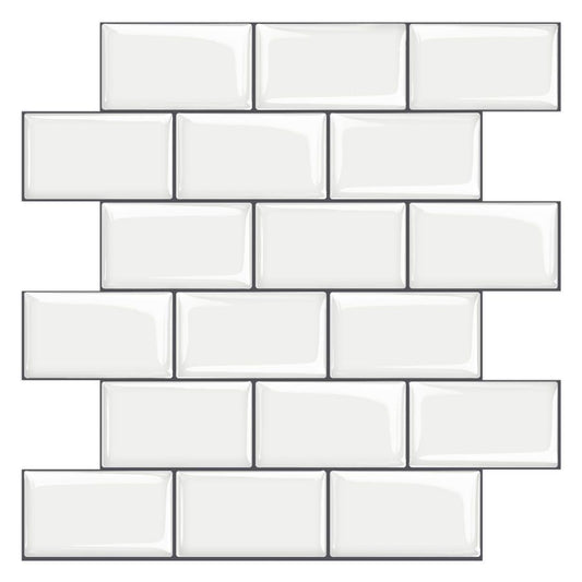 12"x 12" Resin Mosaic Tile Square Peel and Stick Tile for Backsplash & Wall Tile Clearhalo 'Flooring 'Home Improvement' 'home_improvement' 'home_improvement_peel_stick_blacksplash' 'Peel & Stick Backsplash Tile' 'peel_stick_blacksplash' 'Walls & Ceilings' Walls and Ceiling' 1200x1200_df4ec7a7-a47f-4f8f-bfcb-bf09e688d8d8