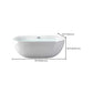 Antique Finish Stand Alone Bath Modern Oval Soaking Bath Tub Clearhalo 'Bathroom Remodel & Bathroom Fixtures' 'Bathtubs' 'Home Improvement' 'home_improvement' 'home_improvement_bathtubs' 'Showers & Bathtubs' 1200x1200_dfa7be80-0c8e-4a73-8d41-422477fe8ae0