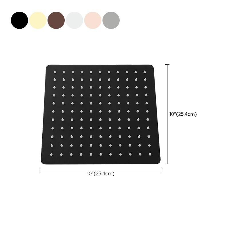 Stainless Steel Square Showerhead Standard Spray Pattern Wall-Mount Showerhead Clearhalo 'Bathroom Remodel & Bathroom Fixtures' 'Home Improvement' 'home_improvement' 'home_improvement_shower_heads' 'Shower Heads' 'shower_heads' 'Showers & Bathtubs Plumbing' 'Showers & Bathtubs' 1200x1200_dfccf4f0-76f3-48dc-b81c-459fd69b7be4