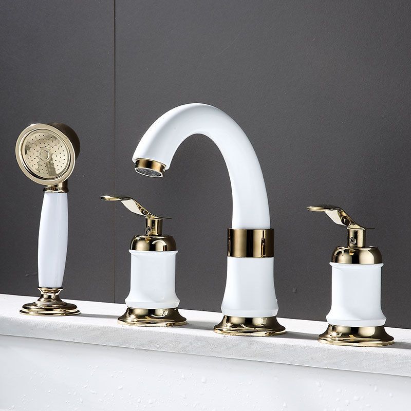 Modern Vessel Faucet Metal Lever Handles Low Arc Vessel Faucet for Home Clearhalo 'Bathroom Remodel & Bathroom Fixtures' 'Bathroom Sink Faucets' 'Bathroom Sinks & Faucet Components' 'bathroom_sink_faucets' 'Home Improvement' 'home_improvement' 'home_improvement_bathroom_sink_faucets' 1200x1200_e011035e-37ed-4c55-add1-ba926880f5e6