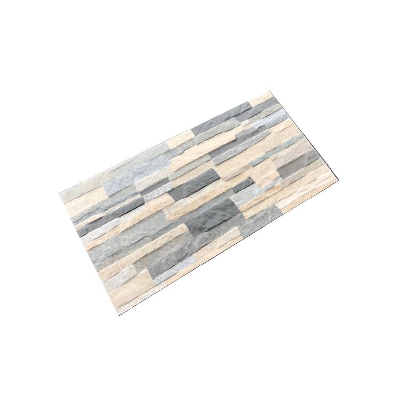 Outdoor Wall Floor Tile Ceramic Straight Edge Stacked Stone Brick Look Floor Tile Clearhalo 'Floor Tiles & Wall Tiles' 'floor_tiles_wall_tiles' 'Flooring 'Home Improvement' 'home_improvement' 'home_improvement_floor_tiles_wall_tiles' Walls and Ceiling' 1200x1200_e021450c-d34b-4061-a247-572ee61f69a2