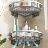 Silver/Black Bath Hardware Set Modern 1/2/3 - Piece Bath Shelf Clearhalo 'Bathroom Hardware Sets' 'Bathroom Hardware' 'Bathroom Remodel & Bathroom Fixtures' 'bathroom_hardware_sets' 'Home Improvement' 'home_improvement' 'home_improvement_bathroom_hardware_sets' 1200x1200_e0255aa5-943f-437d-a437-62e6682ee178