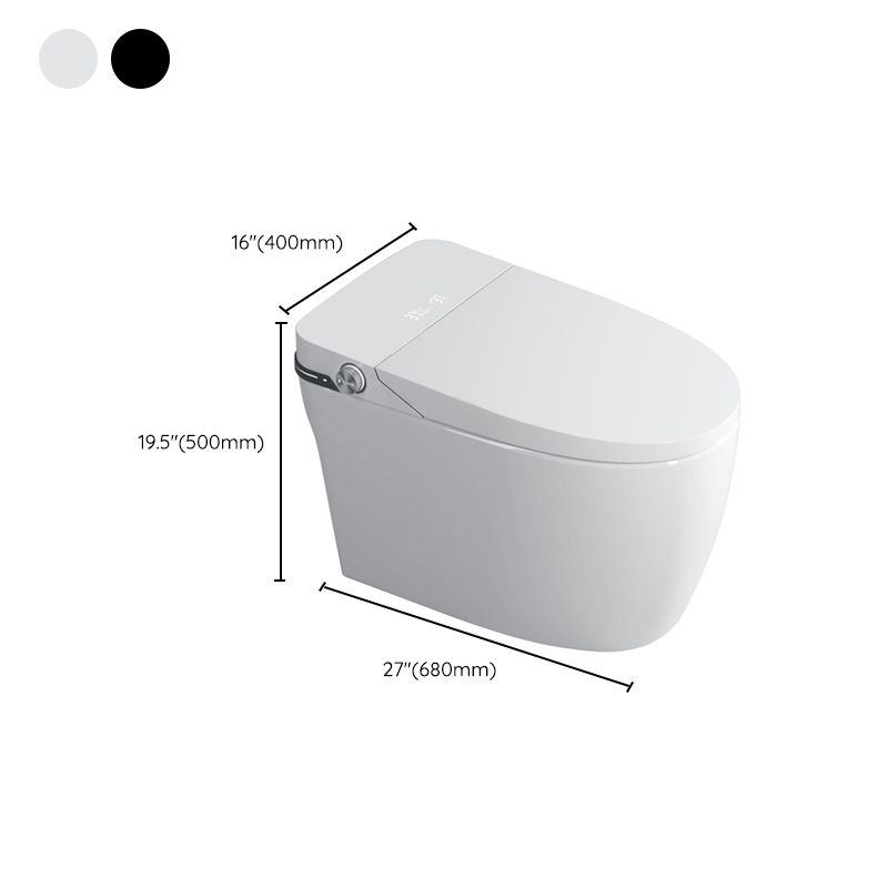Contemporary White Floor Standing Bidet with Elongated Bowl Shape Clearhalo 'Bathroom Remodel & Bathroom Fixtures' 'Bidets' 'Home Improvement' 'home_improvement' 'home_improvement_bidets' 'Toilets & Bidets' 1200x1200_e02dcebb-4ca6-4dc7-a6e0-b2ef3dc7f292