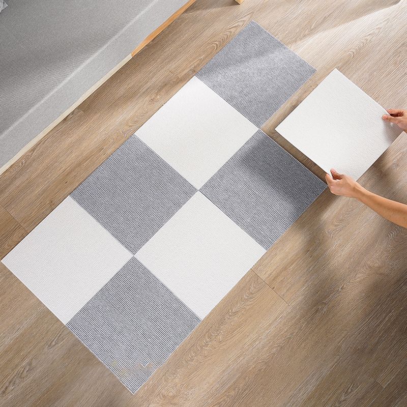 12" X 12" Carpet Tiles Self Peel and Stick Level Loop Non-Skid Bedroom Clearhalo 'Carpet Tiles & Carpet Squares' 'carpet_tiles_carpet_squares' 'Flooring 'Home Improvement' 'home_improvement' 'home_improvement_carpet_tiles_carpet_squares' Walls and Ceiling' 1200x1200_e07db6c4-ee8f-4eb0-bd09-1e9c5158df33
