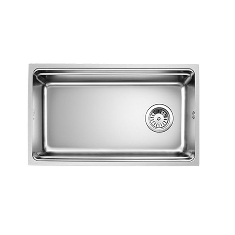Drop-In Kitchen Sink Stainless Steel Kitchen Sink with Basket Strainer Clearhalo 'Home Improvement' 'home_improvement' 'home_improvement_kitchen_sinks' 'Kitchen Remodel & Kitchen Fixtures' 'Kitchen Sinks & Faucet Components' 'Kitchen Sinks' 'kitchen_sinks' 1200x1200_e08f7551-06b3-4cf4-a45f-0ddb5e2816e6