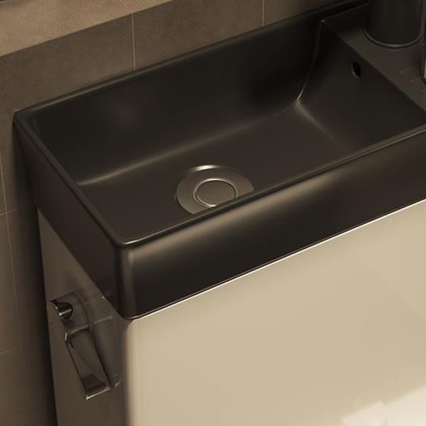1-Piece Elongated Flush Toilet Ceramic Toilet Bowl with Wash Basin Clearhalo 'Bathroom Remodel & Bathroom Fixtures' 'Home Improvement' 'home_improvement' 'home_improvement_toilets' 'Toilets & Bidets' 'Toilets' 1200x1200_e09e024c-2af2-4524-8aa3-88810d6e19cc