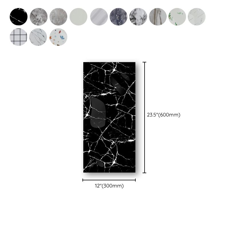 Single Tile Wallpaper Contemporary Plastic Peel and Stick Wall Tile Clearhalo 'Flooring 'Home Improvement' 'home_improvement' 'home_improvement_peel_stick_blacksplash' 'Peel & Stick Backsplash Tile' 'peel_stick_blacksplash' 'Walls & Ceilings' Walls and Ceiling' 1200x1200_e0a63715-7b6f-4faa-baf8-316fc6871fa5