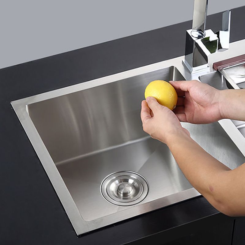 Stainless Steel Workstation Sink Dual Mount Modern Kitchen Bar Sink Clearhalo 'Home Improvement' 'home_improvement' 'home_improvement_kitchen_sinks' 'Kitchen Remodel & Kitchen Fixtures' 'Kitchen Sinks & Faucet Components' 'Kitchen Sinks' 'kitchen_sinks' 1200x1200_e1191d8b-1bed-42cc-b800-4e07714944de